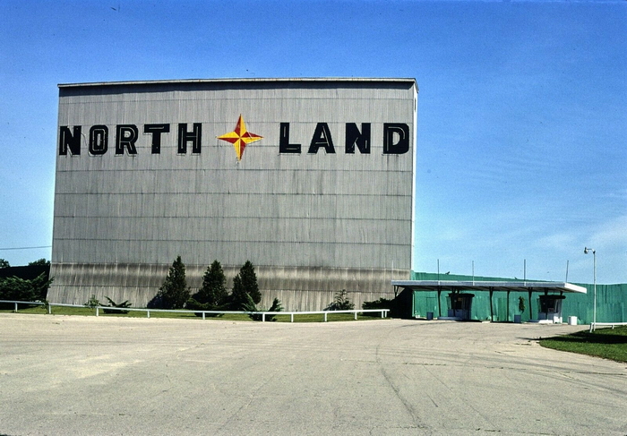 Northland Drive-In Theatre - Vintage Photo (newer photo)
